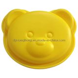 Bear-Shaped Silicone Mini Cake Mould (XH-011079)