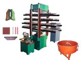 Rubber Floor Tile Vulcanizing Machine / Rubber Tile Making Machine