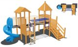 2014 New Design Wooden Outdoor Playground Equipment for Kid (TY-9074A)