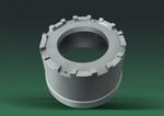 Aluminum Die Casting Auto Parts, Motor Cover, Die Casting