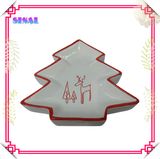 Ceramic Tree Structure Plate, Plate