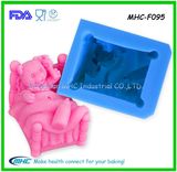 Bear Shape 3D Silicone Molds for Fondant