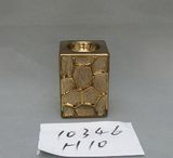 Electrogilding Golden Ceramics Vase