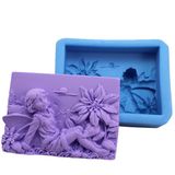 Nicole Handmade Decorative Baby Angel Silicone Soap Molds