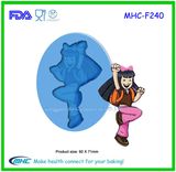 Girl Shape Silicone Chocolate Mould Silicone Fondant Mold