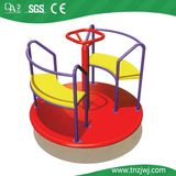 Rotational Steel Equipment Entertaining Children Playing Park Facility