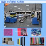 Kpu PU Bag Shoes Surface Upper Vamp Cover Molding Machine