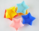 7cm Diameter Five Star Designs Silicone Muffin Cups