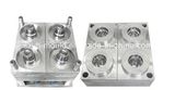 4 Cavties 1000ml Plastic Injection Lunch Box Container Mould