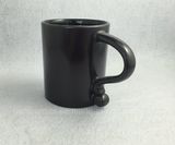 New Black Mug, Black Coffee Mug, Black Coffee Mug