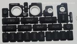 High Sensivity Black Silicone Rubber Keypad Switch Panel Button