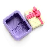 R0104 Natural Square Silicone Mould for Soap Chocolate Silicon Mold