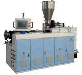 PVC Conical Twin Screw Plastic Extruder