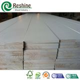 Gesso Primed Pine Decoration Wooden Baseboard Moulding