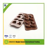 Leaf Shaped Silicone Jelly Candy Mold Chocolate Molds - 8pieces, Baking Mould, Bakeware Tools