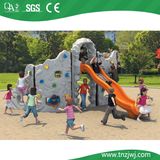 2014 Plastic Climbing Wall Children Outdoor Climbing Slide