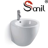 Round Shape Ceramic Hand Wash Wall Hung Sink (S9008)