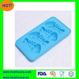 SA Audit FDA Approved Custom Fun Fish Bone Silicone Ice Cube Tray, Ice Mold (HCI4006)