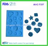 Funny Decor Fastener Pattern Silicone Bake Mold