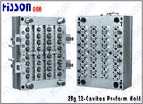 32 Cavity 28g Pco PET Preform Injection Mold