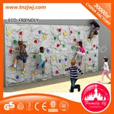 Children Plastic Outdoor Climbing Wall with Holders