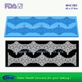 2015 New Design! ! 3D Silicone Lace Molds for Cake Decorations