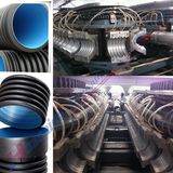 PE Double Wall Corrugated Pipe Extrusion Line (DWCP-500)