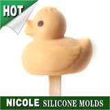 Cartoon Duck Silicone Popsicle Ice Cream Mold M0026