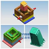 HDPE Dustbin Mould/Injection Wastebin Mold