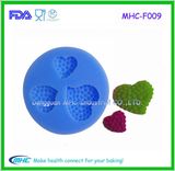 FDA Heart Shape Silicone Fondant Mould for Dessert Decorating