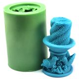 Unique Design Handmade Craft Art Silicone Mold for Candles Lz0106