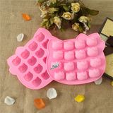 16 Kitties Cake Mold Nicole Silicone Cake Baking Molds Tray Cheap Silicone Molds for Cake B0198