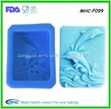 Dessert Decoration Dolphin Shape Fondant Silicone Mold