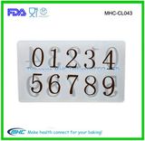 Arabic Letter Note Fondant Cake Decorating Chocolate Mould