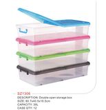 Sanyou Double Open Storage Box 35L