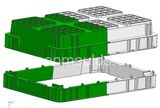 Crate Mold/Plastic Injection Crate Mould (YS15487)