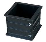 Plastic Concrete Cube Test Mould (CM-PT, Two Parts)
