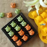 FDA LFGB Standard DIY Silicone Chocolate Mold Cartoon Animal Shape Nicole B0193