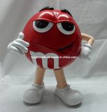 Cartoon Mm Polyresin Chocolate Mascot Figurine