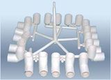 Plastic Fitting Mould-20 Cavities 90 Degree Elbow