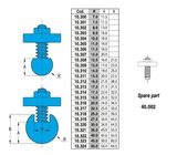 Euro Amada Promecam Radius Inserts (35649)