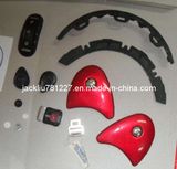 Molds for Red Safety Hat Components