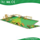 2014 New Design Wooden Playground Whole Set Kids Wooden Toy