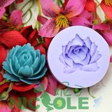 Silicone Cake Decorations Mold, Silicon Polymer Clays Jewelry Resin Mould F0156