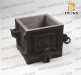 Cast Iron Four Parts Concrete Cube Mould