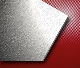 Embossed Stainless Steel Press Plate (2325)