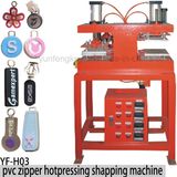 PVC Silicone Zipper Zipper Puller Hot Pressing Shapping Machine