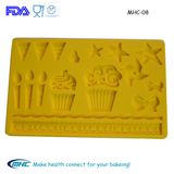 Ice Cream Shape Silicone Cake Decorating Mold