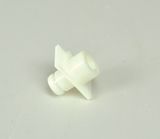 Nylon Parts Precision White Nylon Plastic Moulding Parts, Nylon Plastic Injection Parts