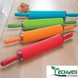 Mutifunctional PP Handle 100% Food Grade Silicone Rolling Pin